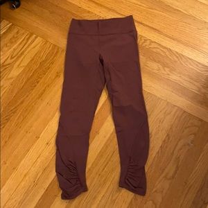 Lululemon High-Rise Cinch Leggings 7/8 inseam